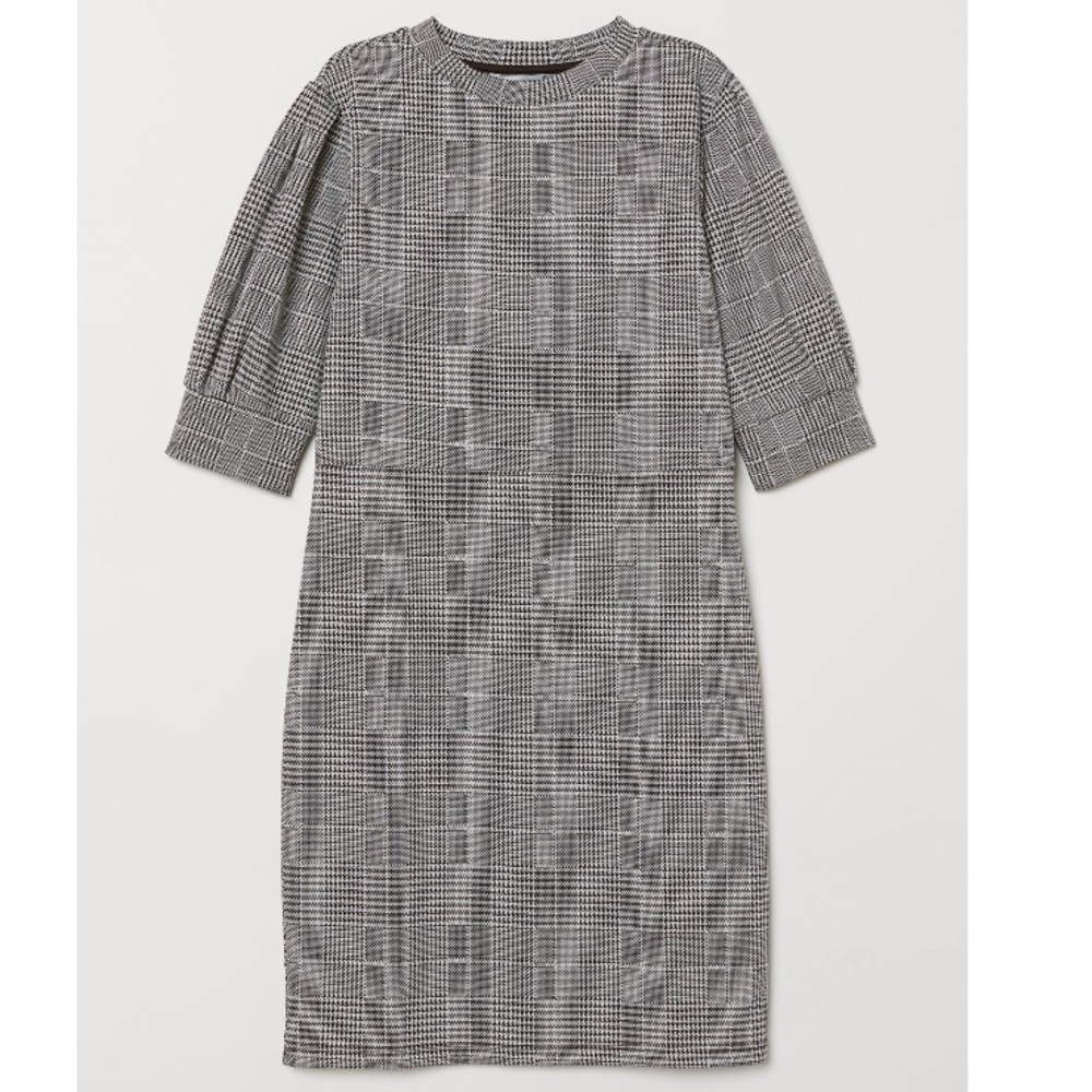 Puff sleeve dress